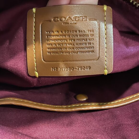 Coach Brown and Tan Shoulder Bag - Picture 9 of 9